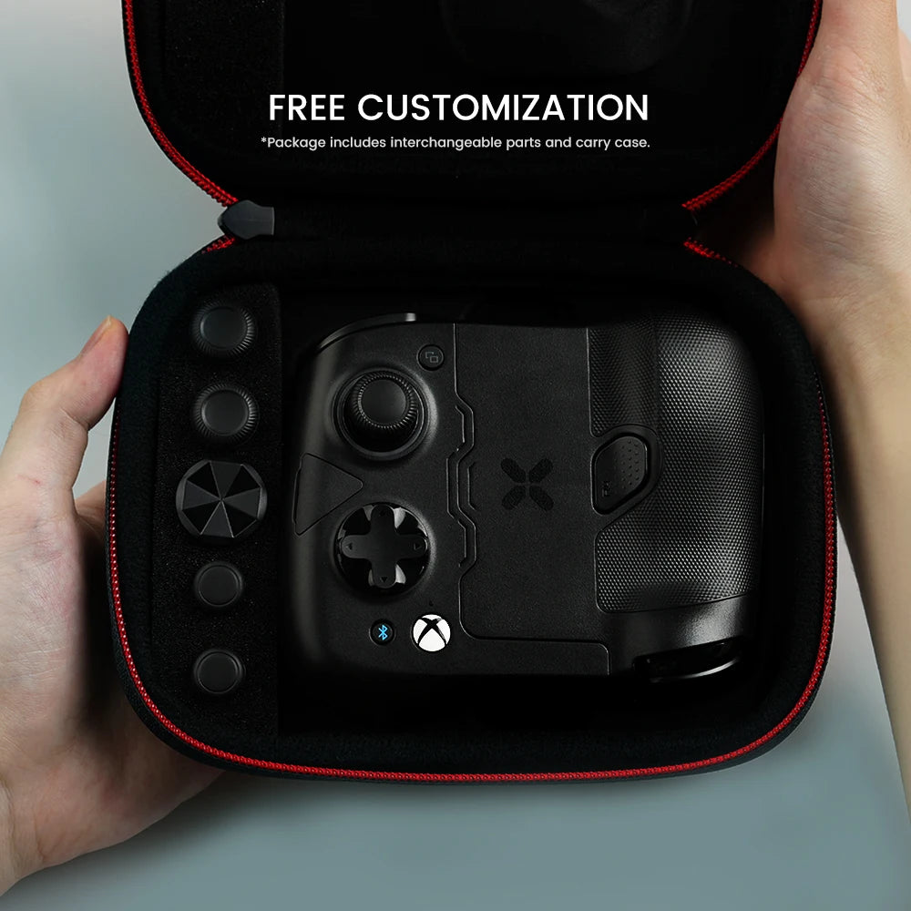 GameSir X4 Aileron Bluetooth Mobile Phone Gamepad Xbox Authorization Gaming Controller with Hall Effect, Portable joycon