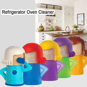 1pcMicrowave Oven Cleaner Easy Cleaning Microwave Oven Steam Cleaner Kitchen Appliances Refrigerator Cleaning  cleaning supplies