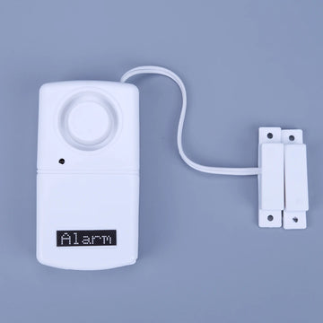 Mini Alarm Sensor Detector Battery Powered Sticky Window Magnetic Alarm System Easy Installation Lightweight for Factory Company