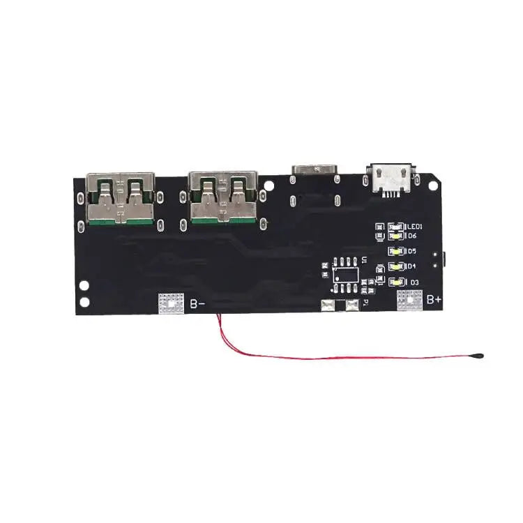 22.5W Power Bank 5-Port Bidirectional Fast Charging  Module Circuit Board DIY Motherboard Kit QC4+PD3.0