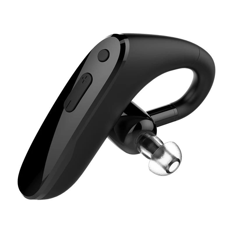 New Compact Lightweight Single Rechargeable Headphones Noise Cancelling Feature Ear-hook Earbuds Suitable For The Elderly