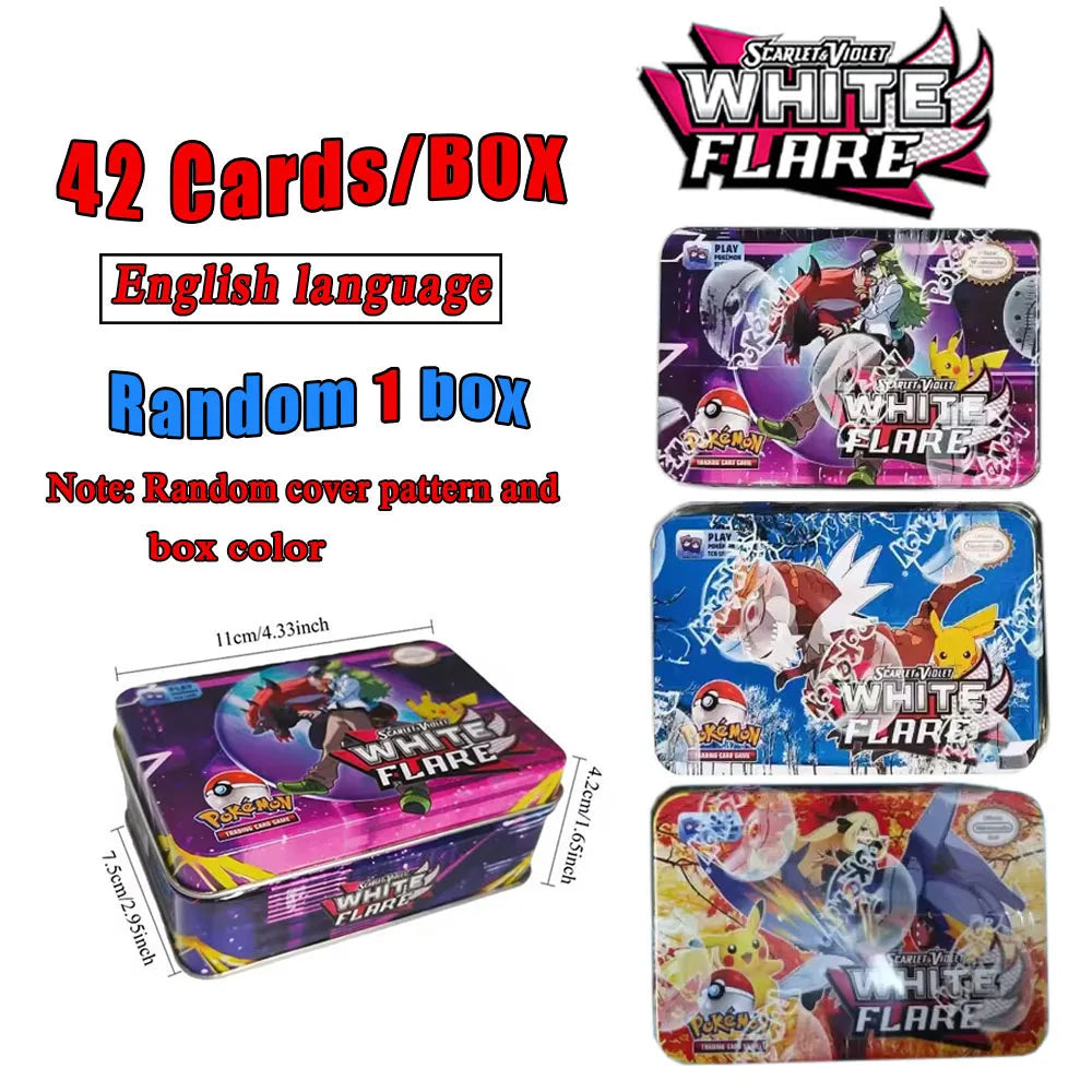 42Pcs/Set Lost Origin Iron Metal Battle Box With Anime Game Bank Cards Kids Children Gift