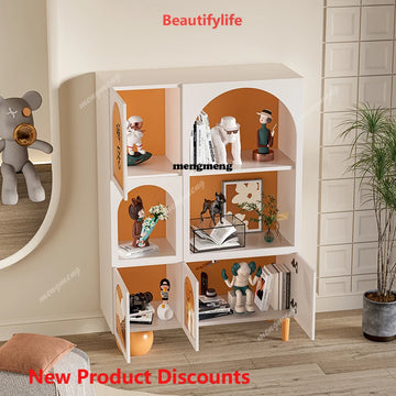 MM02 Bedroom Storage Living Room Cabinets Decor Shelf Bookcase Garden Living Room Cabinets Wood Display Gabinete Trendy Furnitur