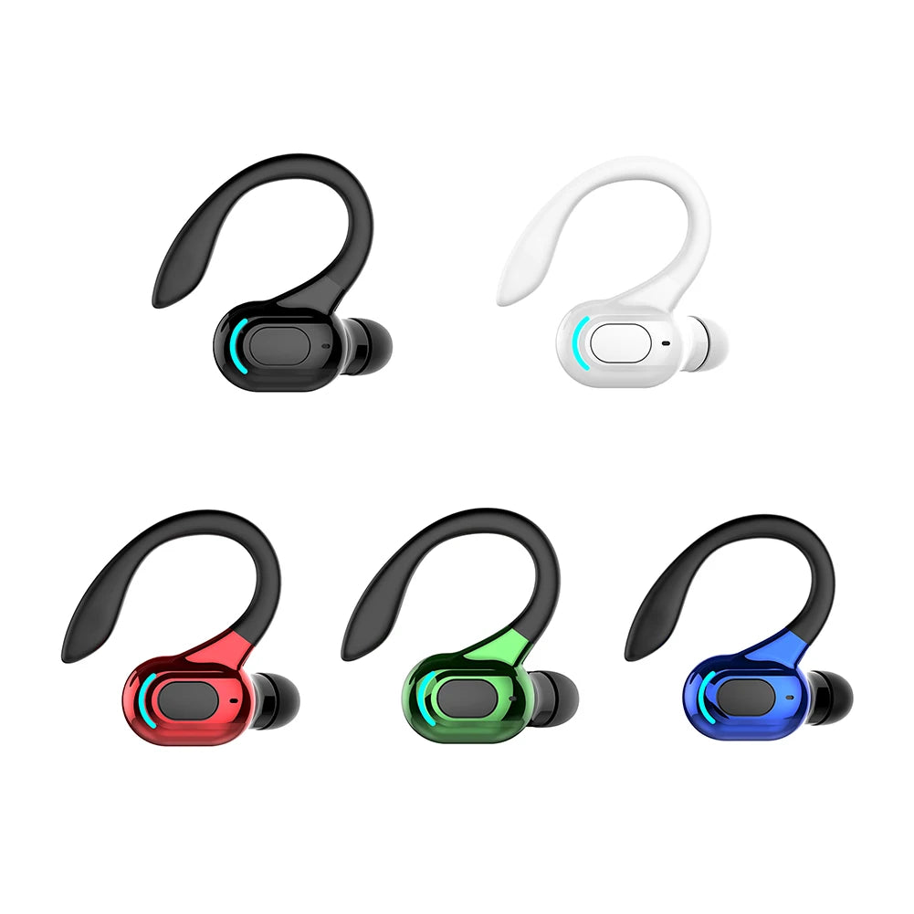 Waterproof Earbuds Bluetooth-compatible 5.2 Noise Cancelling Wireless Headset