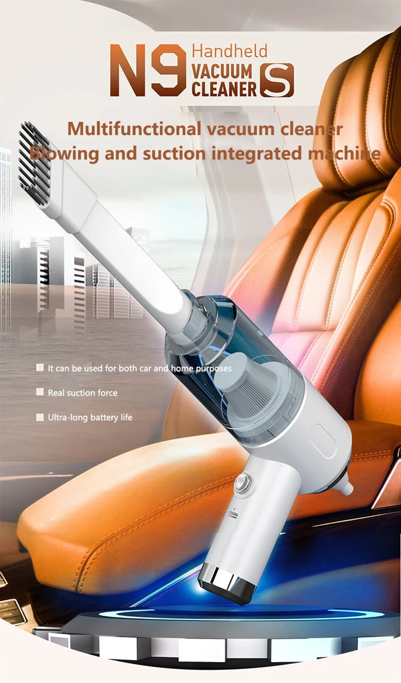 2900000PA Wireless Vacuum Cleaner Convenient Blowing And Suction Integrated Handheld Car Mounted Household Dust Collector 2026
