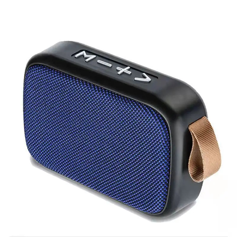 Wireless Mini Bluetooth Speaker with Fabric Design, TF Card Support, 3D Stereo Sound, Designed for Outdoor Use
