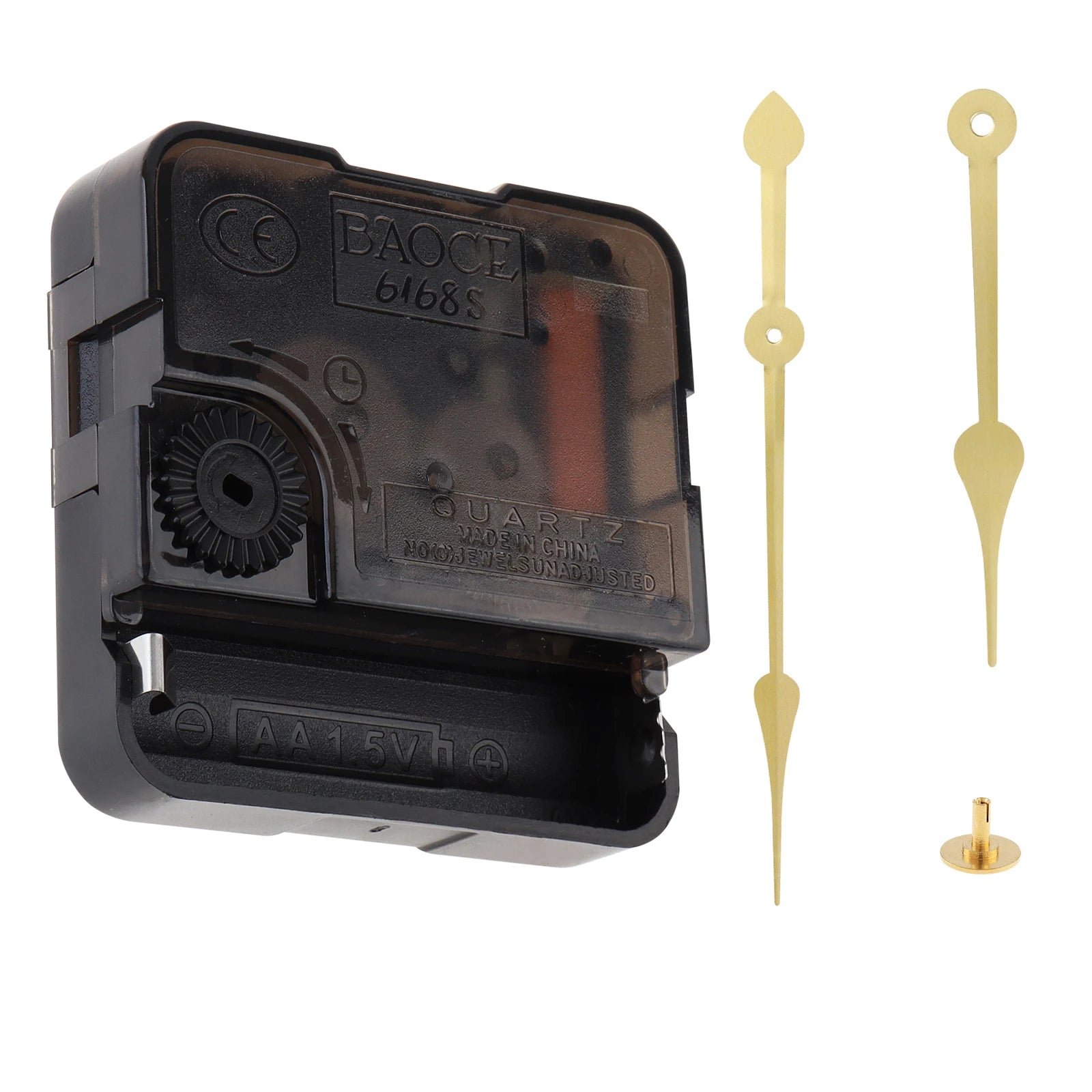 Wall Clock Movement Mechanism Clock Hands Long Shaft Silent Quartz Movement Clockwork Table DIY Watches Repair Tools