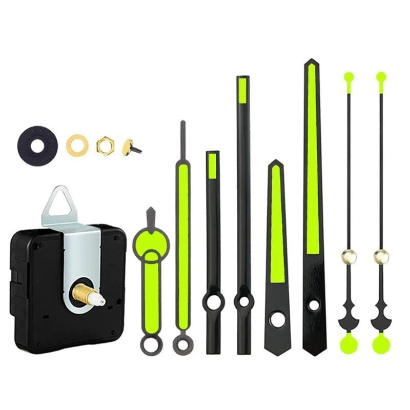 High Accuracy Clock Movement Mechanism DIY Clock Repair Tool Set with Noiseless Movement Clock Hands Wall Repair Tools 87HA