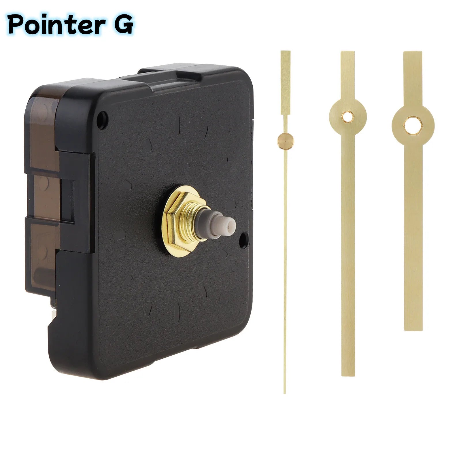 Wall Clock Movement Mechanism Clock Hands Long Shaft Silent Quartz Movement Clockwork Table DIY Watches Repair Tools