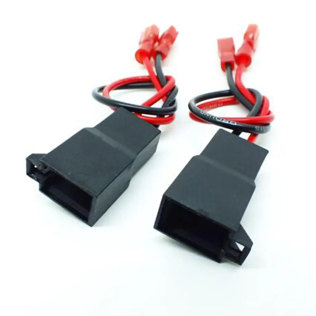2 Pcs Car Audio Speaker Wiring Harness Adapter Connector PC2-805 for Audi for vw Etc ABS Plastic Car Audio Accessory