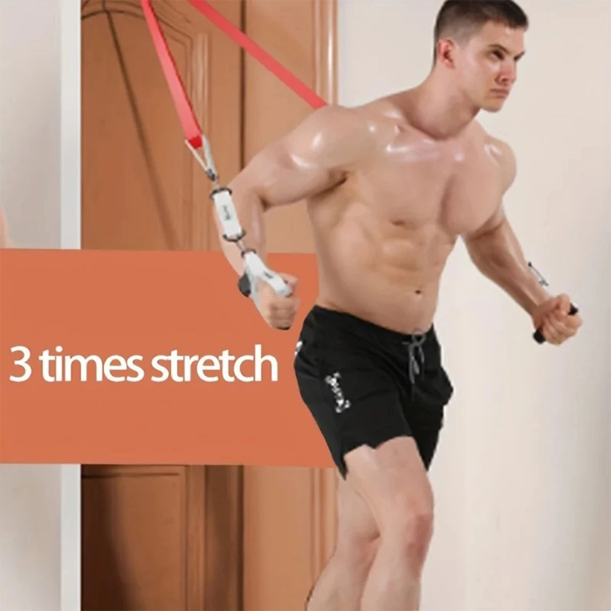 Fitness Elastic Band for Fports Enthusiasts Resistance Tension Band for Strength Training Waist and Leg Pull Rope Auxiliary Band