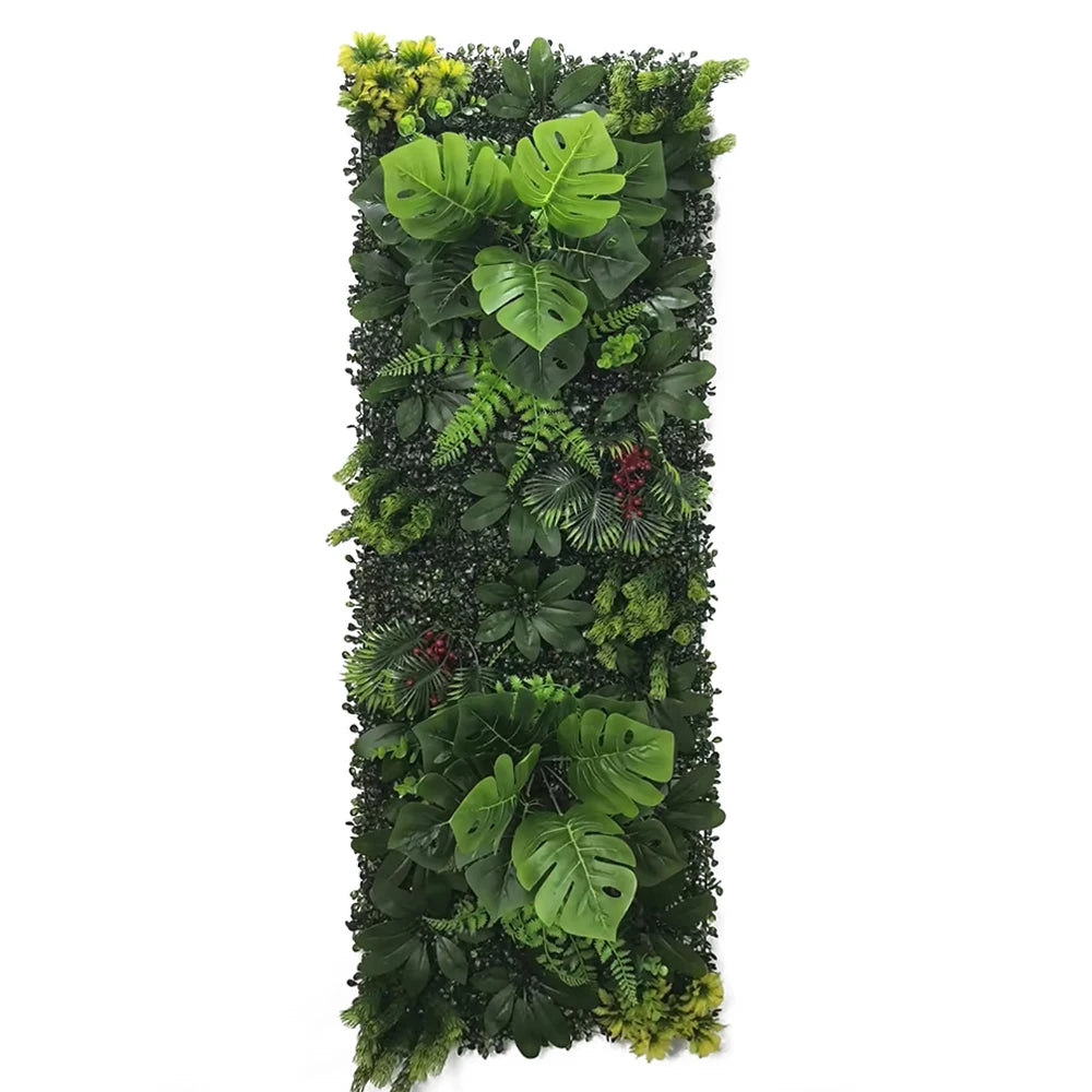 40*120CM Artificial Lawn Home Decoration Plants Wall Panels Plants Grass Branches Mixed Lawn Moss Grass