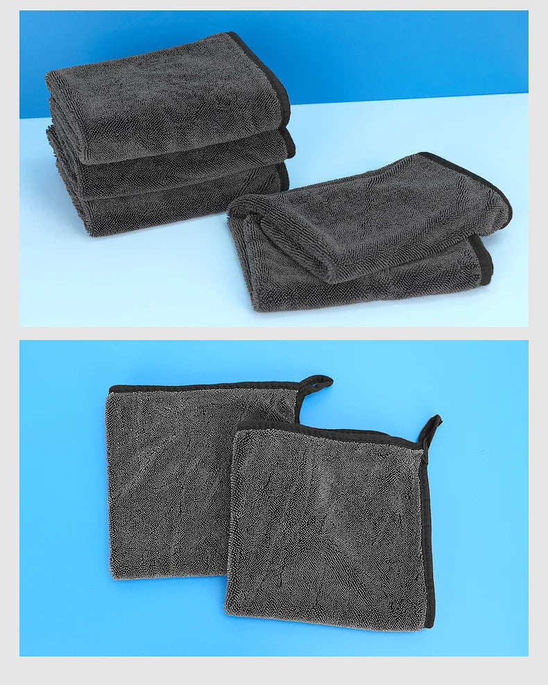 Auto Car Window Cleaning Cloths Furniture Polishing Glass Mirror Cleaning Fiber Absorbent Soft Household Cleaner Washing  Towel