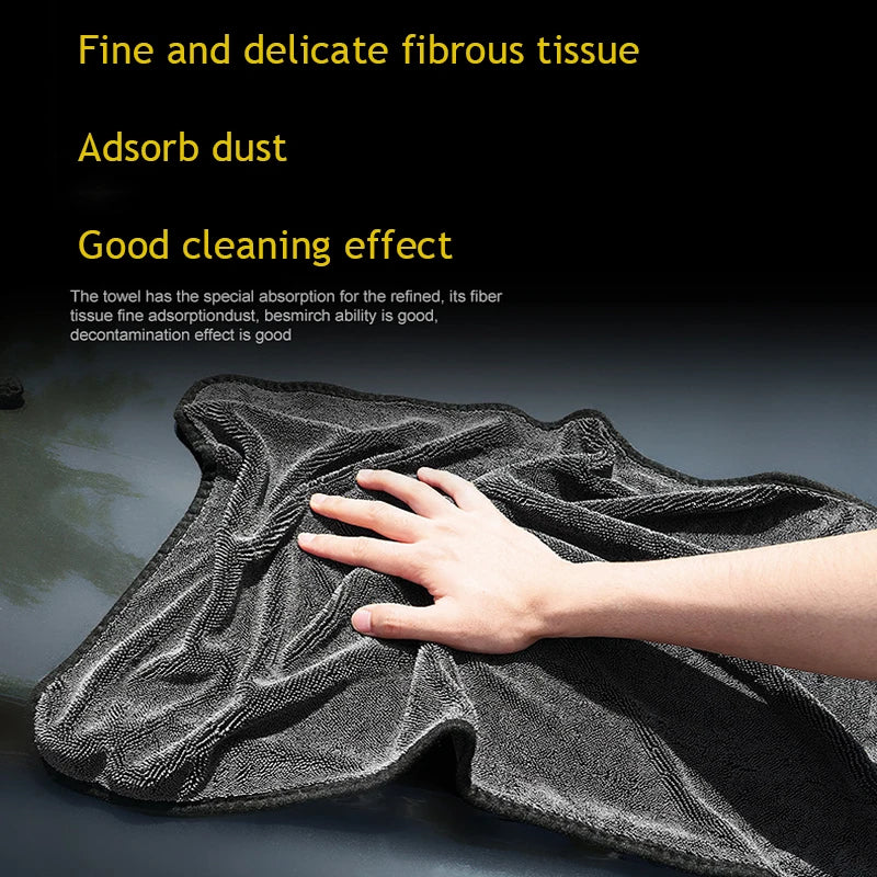 Auto Car Window Cleaning Cloths Furniture Polishing Glass Mirror Cleaning Fiber Absorbent Soft Household Cleaner Washing  Towel