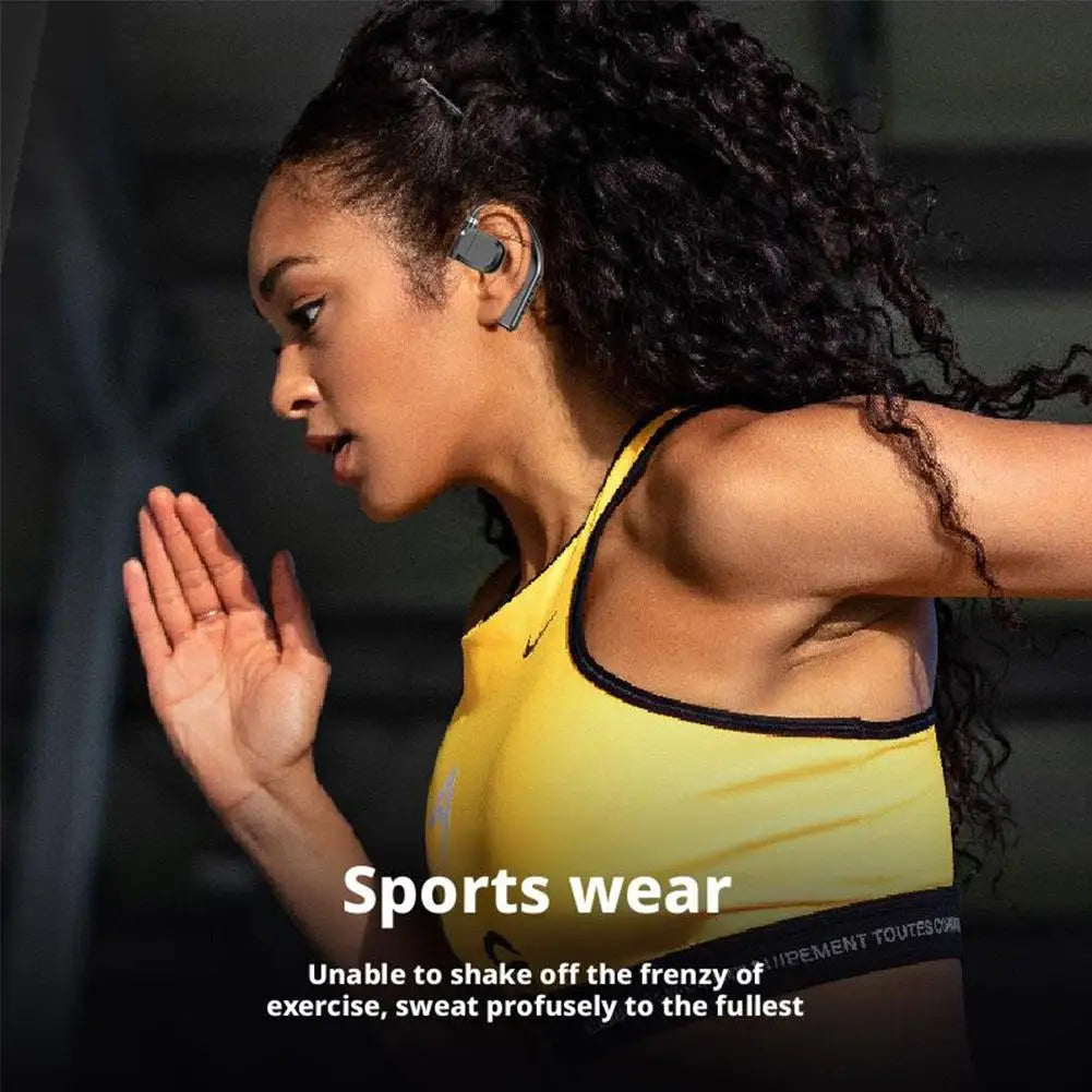 NEW Earhooks Wireless Bluetooth 5.4 Headphones Gaming Sports Headset HiFi Stereo Noise Reduction Earbuds Earphone With Microphon